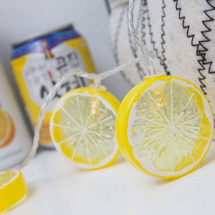 Gadget Gerbil LED Lemon Slice String Lights