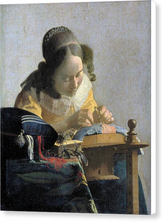 The Lacemaker - Canvas Print