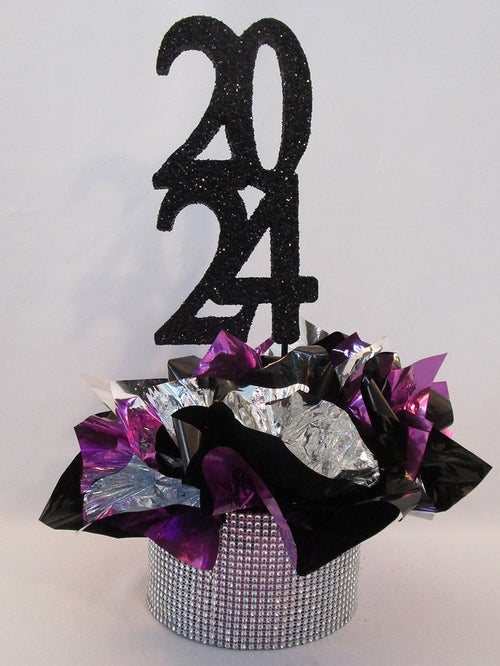 2024 Graduation Centerpiece on Rhinestone base