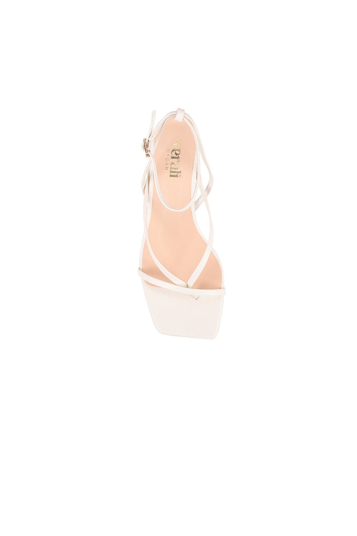VERALi Maeve Kitten Heel Chalk White