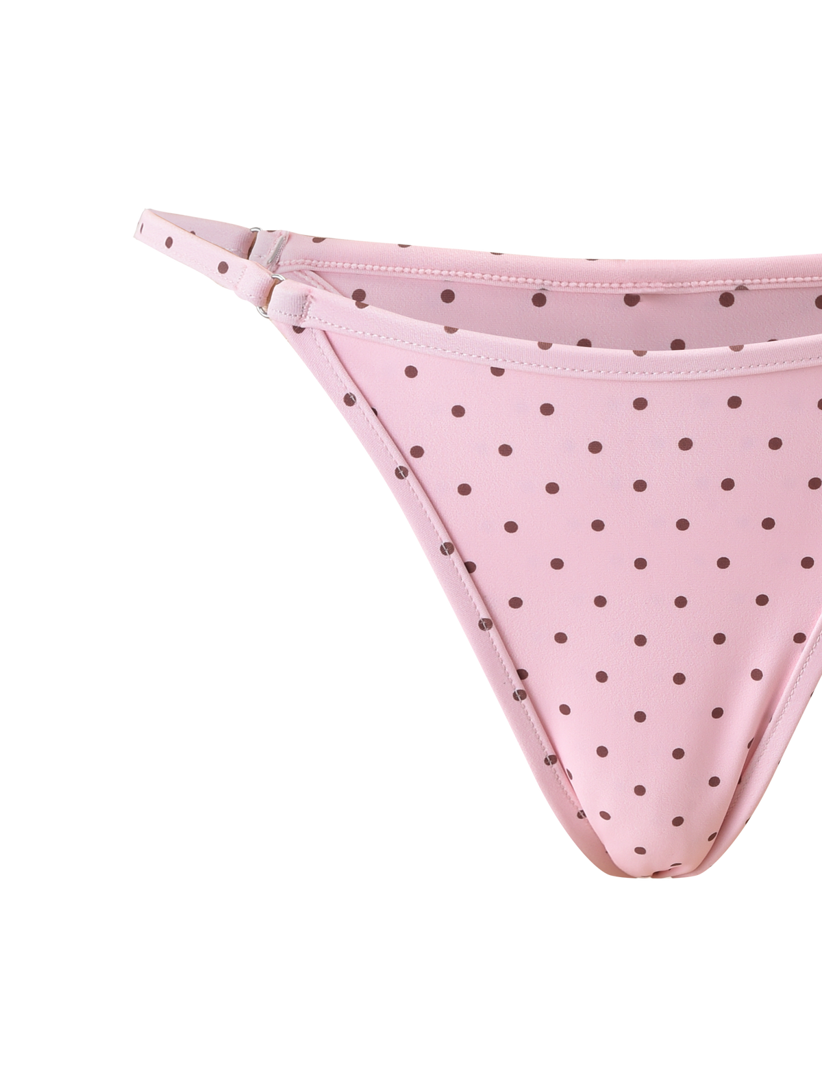 DIANA SWIM SKIRT SET - BABY PINK POLKA DOT
