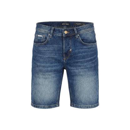 Image 3 : Détail du bermuda jean délavé Antony Morato homme, poches frontales et finitions denim authentiques — Delvale