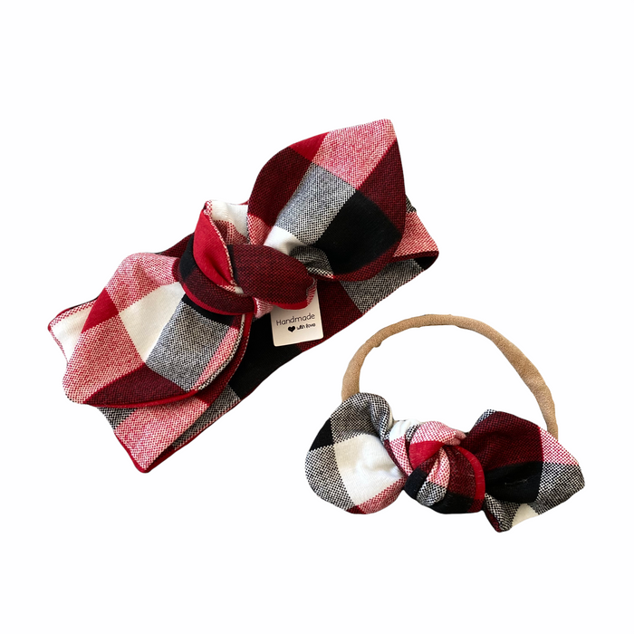 Buffalo Plaid Headbands