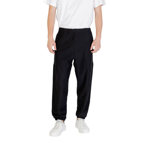 Image 1 : Pantalon Calvin Klein Jeans homme noir vue de face coupe regular — Delvale