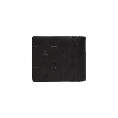 Image 3 : Portefeuille Calvin Klein homme noir ouvert montrant les compartiments — Delvale