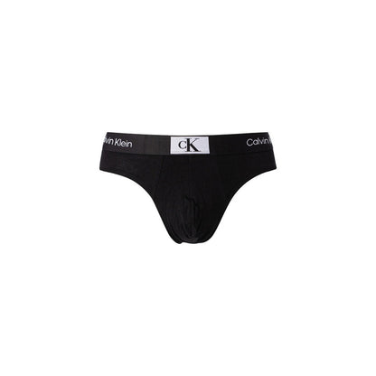 Image 2 : Vue de face de la boîte Calvin Klein Underwear 1996 avec inscription Cotton Stretch et Amplified Classics — Delvale