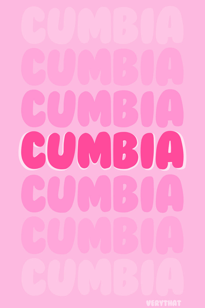 Cumbia 12x18 Poster