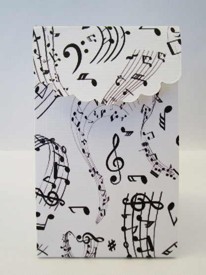 Musical favor gift box - Designs by Ginny