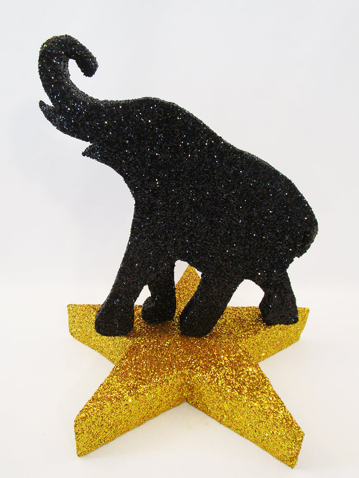 Styrofoam Elephant on star base - Designs by Ginny