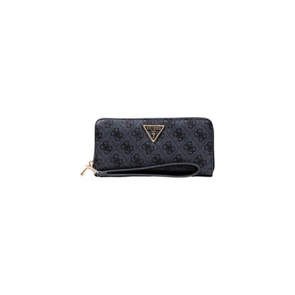 Image 4 : Portefeuille Guess femme beige ouvert compartiments intérieurs — delvale