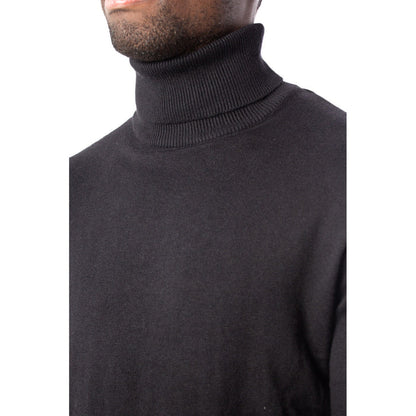Image 3 : Pull homme Jack & Jones vert col montant vue de dos — delvale