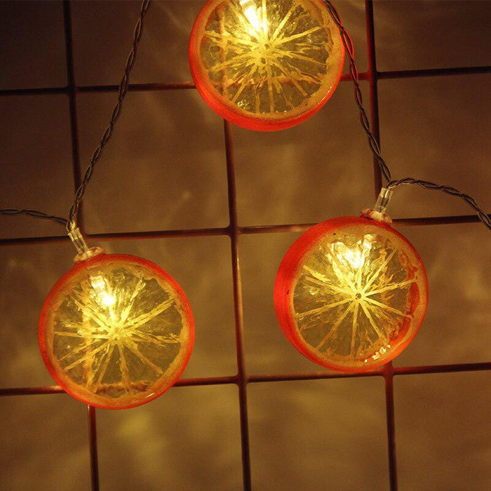 Gadget Gerbil LED Orange Slice String Lights