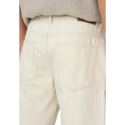 Image 5 : Vue arrière du bermuda denim écru Only & Sons pour homme, poches arrières et coupe regular — Delvale