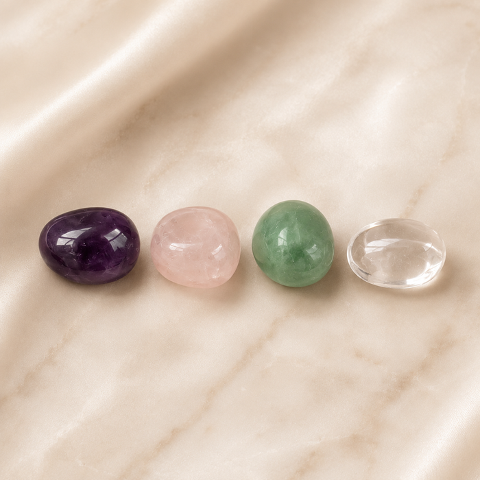 PISCES Zodiac Crystal Kit, Pisces Birthstones Tumbled Stones Set, Pisces Gifts
