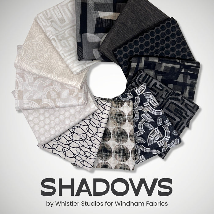 Shadows Half Yard Bundle, quilting fabric by Windham Fabrics