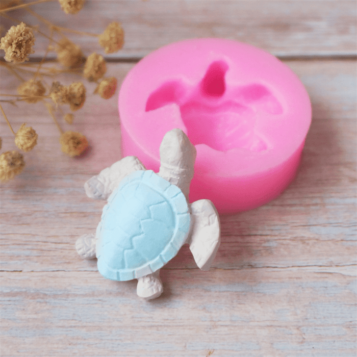 Gadget Gerbil Silicone Turtle Shaped Baking Mold