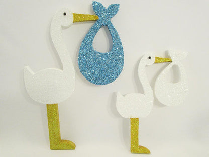 Stork Styrofoam Cutout